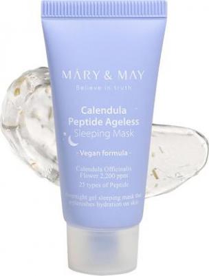 Ночная гелевая маска для лица Calendula Peptide Ageless Sleeping Mask 30 г – фото 4