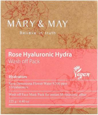 Rose Hyaluronic Hydra, смывающая маска, 125 г (4,4 унции) – фото 4