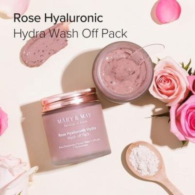 Rose Hyaluronic Hydra, смывающая маска, 125 г (4,4 унции) – фото 8