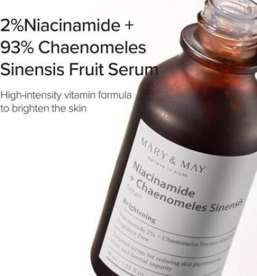 Сыворотка с ниациномидом и экстрактом айвы | Niacinamide + Chaenomeles Sinensis Serum 30ml – фото 2