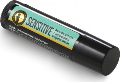 Бальзам для губ Sensitive с церамидами и пребиотиком – фото 5