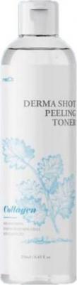 Derma Shot Peeling Toner Collagen — Очищающий тонер с коллагеном 250 мл – фото 4