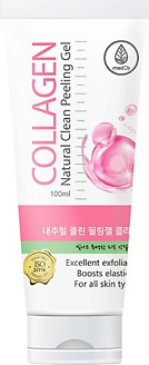 Пилинг- гель с коллагеном Collagen Natural Clean Peeling Gel 100мл – фото 1