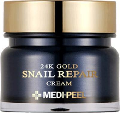 24K Gold Snail Cream разглаживающий крем для лица с золотом и муцином улитки, 50 г – фото 7