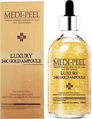 Ампула с золотом 24К для эластичности кожи Luxury 24K gold ampoule, 100мл – фото 1