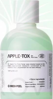 Оригинальный пилинг-тонер с ферментированными экстрактами Dr. Apple-Tox Pore Toner, 500 мл – фото 3