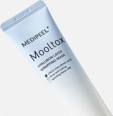 Увлажняющая маска-пленка для лица Mooltox Hyaluron Layer Wrapping Mask 70 г – фото 1