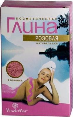 Глина для лица Косметическая розовая глина 100.0