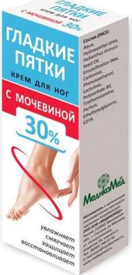 Крем для ног с мочевиной 30% гладкие пятки, 75 мл – фото 1