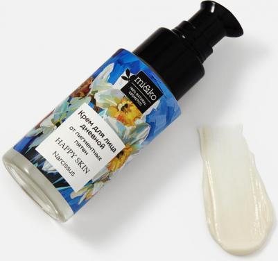 Дневной крем для лица от пигментных пятен Happy skin Narcissus 30 мл – фото 4
