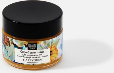 Скраб для лица для нормальной и комбинированной кожи Happy Skin Narcissus 50.0 – фото 5