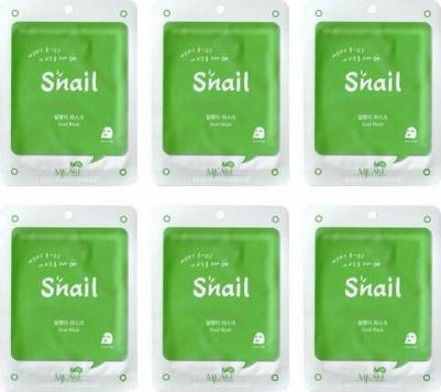 Тканевая маска с муцином улитки Snail Mask – фото 3