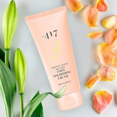 Питательный крем для ног с расслабляющим действием Relaxing foot nourishing cream milk and honey 100 мл – фото 2
