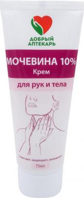 Добрый аптекарь крем для рук и тела с мочевиной 10% 75мл – фото 1