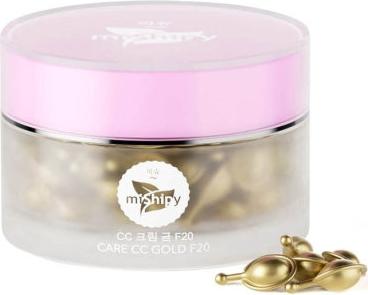 Корейская сыворотка в капсулах CARE CC Gold F20 с экстрактом листьев камелии и стволовыми клетками альпийской розы, 30 капсул – фото 1