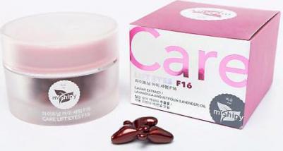 Корейская сыворотка в капсулах CARE LIFT EYES F16 с экстрактом корня пуэрария мирифика и экстрактом осетровой икры, 30 капсул – фото 3