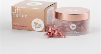 Корейская сыворотка в капсулах для шеи и декольте Lift Serum Neckline с маслами бабассу и кунжута – фото 9