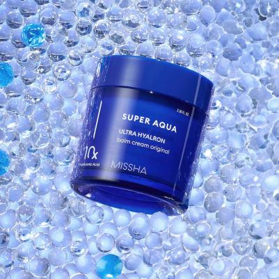 Крем-бальзам для лица Super Aqua Ultra Hyalron увлажняющий, 70 мл – фото 4