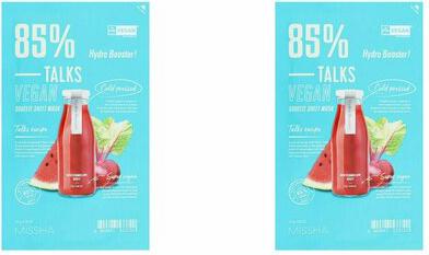Маска увлажняющая для лица TALKS VEGAN SQUEEZE SHEET MASK [HYDRO BOOSTER] 27 гр – фото 8