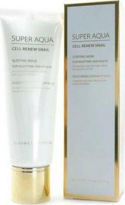 Ночная маска Super Aqua Cell Renew Snail Sleeping Mask – фото 8