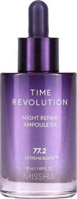 Ночная восстанавливающая ампульная пробиотик-сыворотка Time Revolution Night Repair Ampoule 5X, 50 мл – фото 3