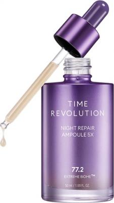 Ночная восстанавливающая ампульная пробиотик-сыворотка Time Revolution Night Repair Ampoule 5X, 50 мл – фото 12