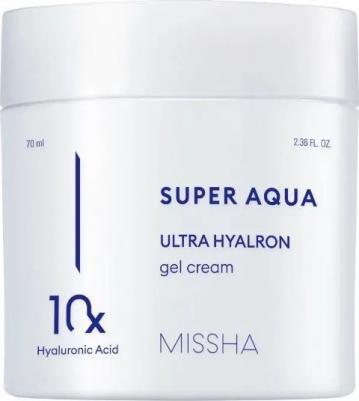 Ультраувлажняющий охлаждающий гель-крем Super Aqua Ultra Hyalron Gel Cream, 70 мл