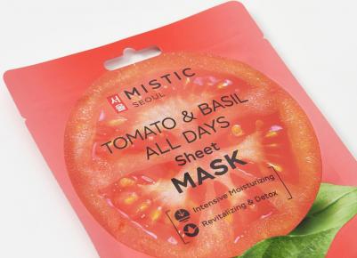 Тканевая маска для лица TOMATO & BASIL ALL DAYS 1 шт – фото 1