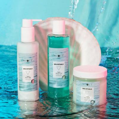 Увлажняющее молочко для тела с экстрактами ламинарии и мяты, Spa Rituals Aqua Body Milk, 200 мл – фото 3