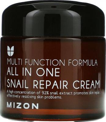 Крем для лица с экстрактом улитки 92% All in One Snail Repair Cream 75мл – фото 11