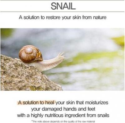 Крем для рук и ног с муцином улитки Snail Hand And Foot Cream – фото 6
