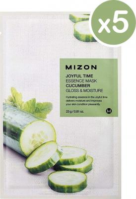 Маска для лица Тканевая маска с огурцом Joyful Time Essence Mask Cucumber – фото 14