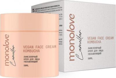 Ламеллярный крем для лица увлажняющий VEGAN KOMBUCHA, 50 мл – фото 4