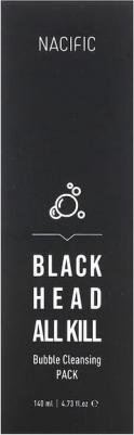 Black Head All Kill, пузырчатая очищающая маска, 140 мл – фото 2