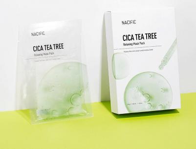 Расслабляющая маска для лица Cica Tea Tree, 1 листовая маска, 30 г – фото 3