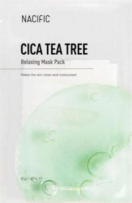 Расслабляющая маска для лица Cica Tea Tree, 1 листовая маска, 30 г – фото 4