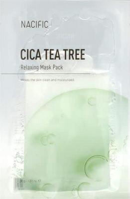 Расслабляющая маска для лица Cica Tea Tree, 1 листовая маска, 30 г – фото 6