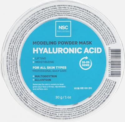 PROFESSIONAL Альгинатная моделирующая маска для лица с гиалуроновой кислотой