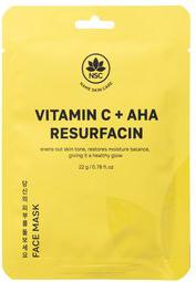 Тканевая маска для лица обновление кожи с витамином C и AHA кислотами 22.0 – фото 1
