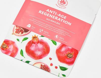 Тканевая маска для лица "Омоложение и Регенерация кожи" Sheet Face mask Anti - Age & Regeneration skin 1 шт – фото 2