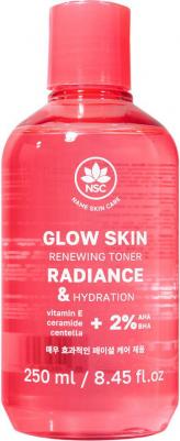 Тонер для лица Тонер с AHA и BHA кислотами сияние кожи