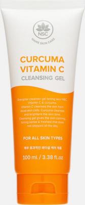Тонизирующий гель для умывания Vitamin C & Curcuma Cleanser gel Toning skin 100 мл