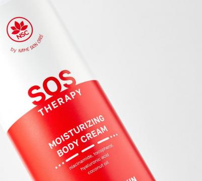 Увлажняющий крем для тела SOS THERAPY с мочевиной 10% и пантенолом 500.0 – фото 1
