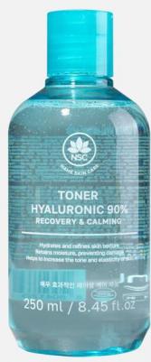 Увлажняющий тонер для лица Hyaluronic acid 250 мл