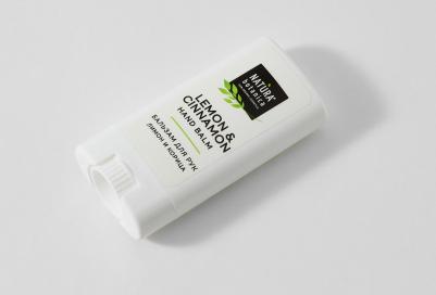 Средство увлажняющее для тела Бальзам-стик для рук, Универсальный, Лимон и Корица, 13 г – фото 1