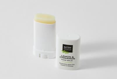 Средство увлажняющее для тела Бальзам-стик для рук, Универсальный, Лимон и Корица, 13 г – фото 2