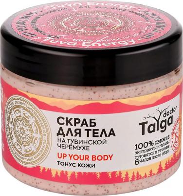 DOCTOR TAIGA Скраб для тела Тонус кожи 300мл – фото 5