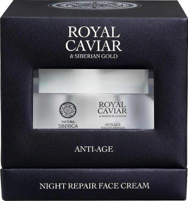 Кремы для лица Крем для лица Интенсивный ночной с пептидами ROYAL CAVIAR anti-age – фото 7