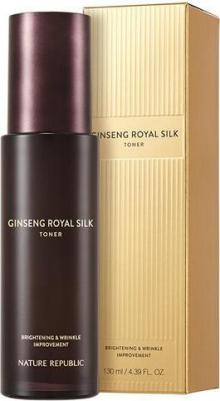 Тонеры для лица Тонер для лица с экстрактом женьшеня Ginseng Royal Silk Toner – фото 3