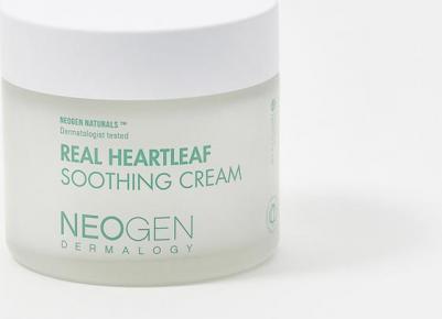 Крем для лица Real Heartleaf Soothing Crem Успокаивающий крем от сухости с хауттюйнией – фото 1
